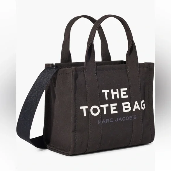 Authentic Marc Jacobs Black Tote Bag Medium Y2K - Picture 2 of 11